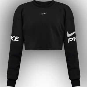Nike Pro Women’s Dry- Fit Terry Cotton Sweatshirt Size XS- Like New